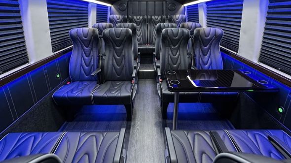 chesapeake 20 passenger sprinter van interior