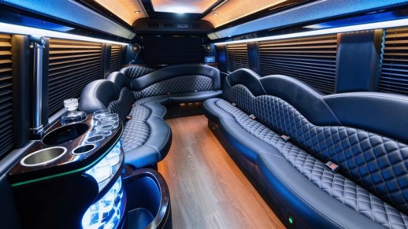 chesapeake sprinter limousine interior