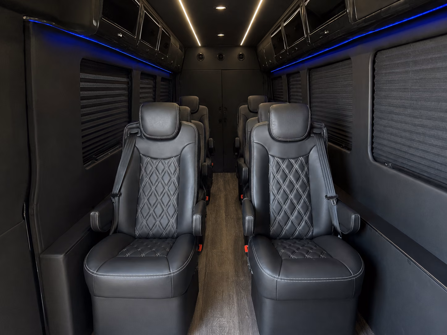 12 passenger sprinter van interior