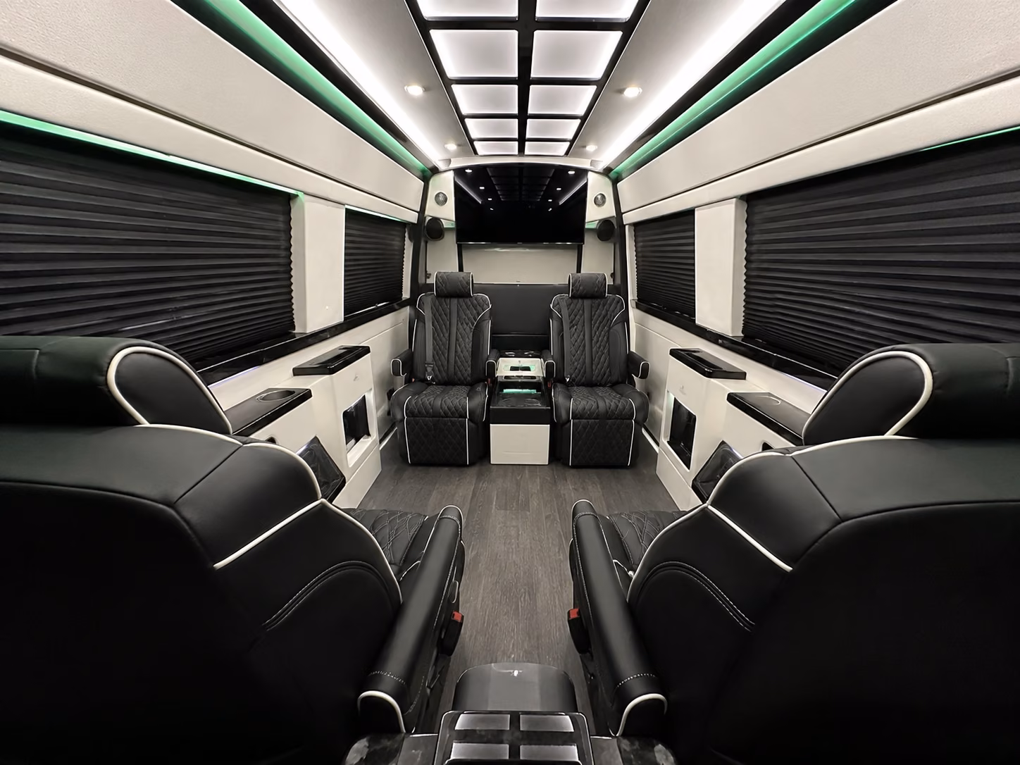 8 passenger sprinter van inside