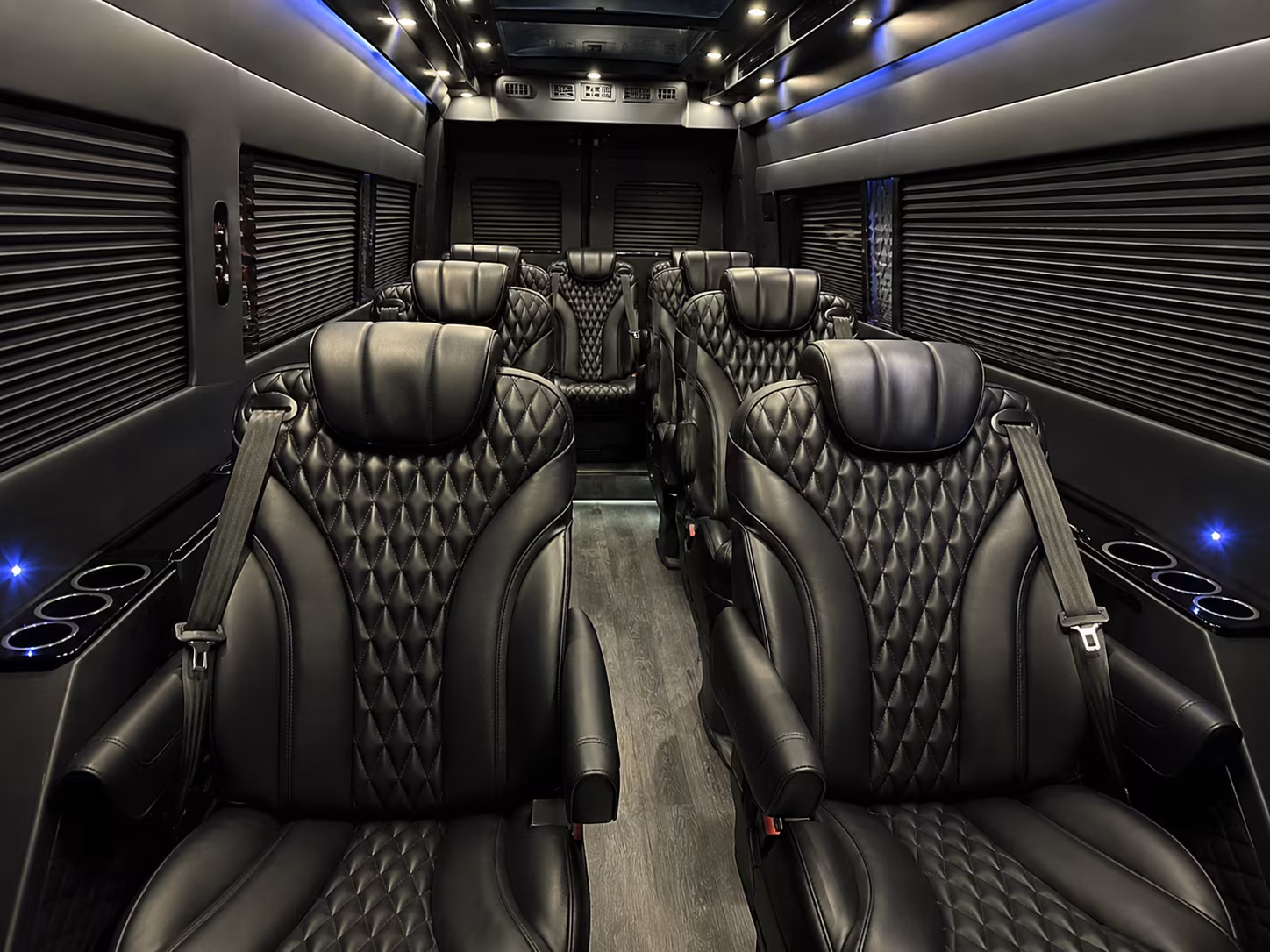 chesapeake 20 passenger sprinter van interior