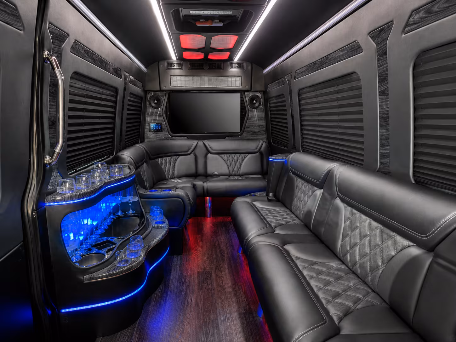 chesapeake sprinter limousine interior